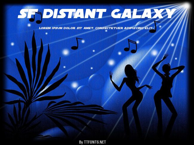 SF Distant Galaxy example